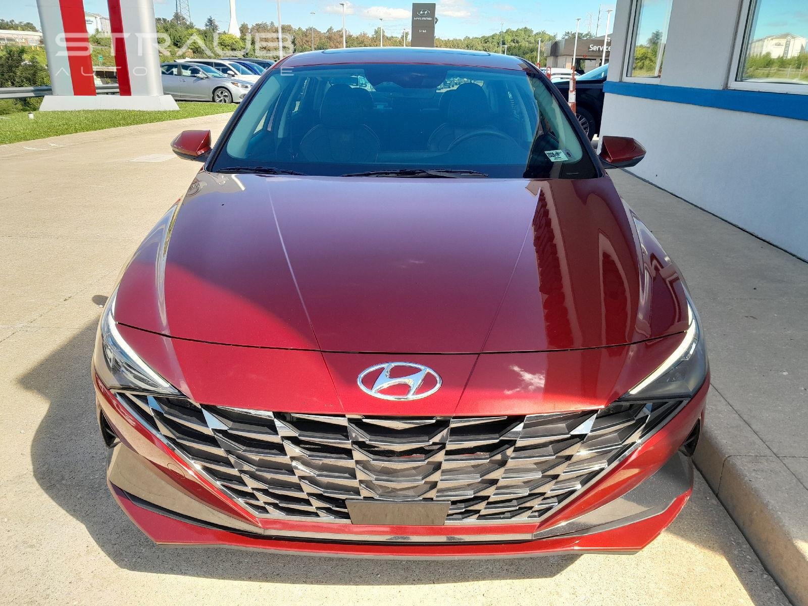Certified Used 2023 Ultimate Red Hyundai Limited image 4