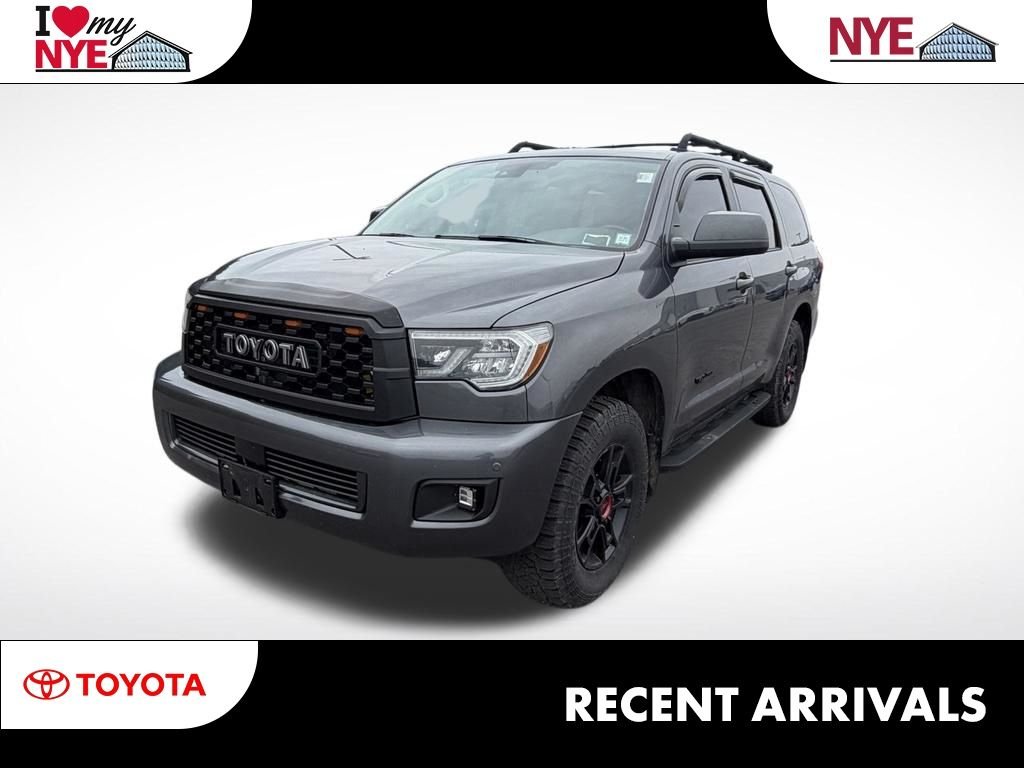 Used 2021 Magnetic Gray Metallic Toyota TRD Pro image 1