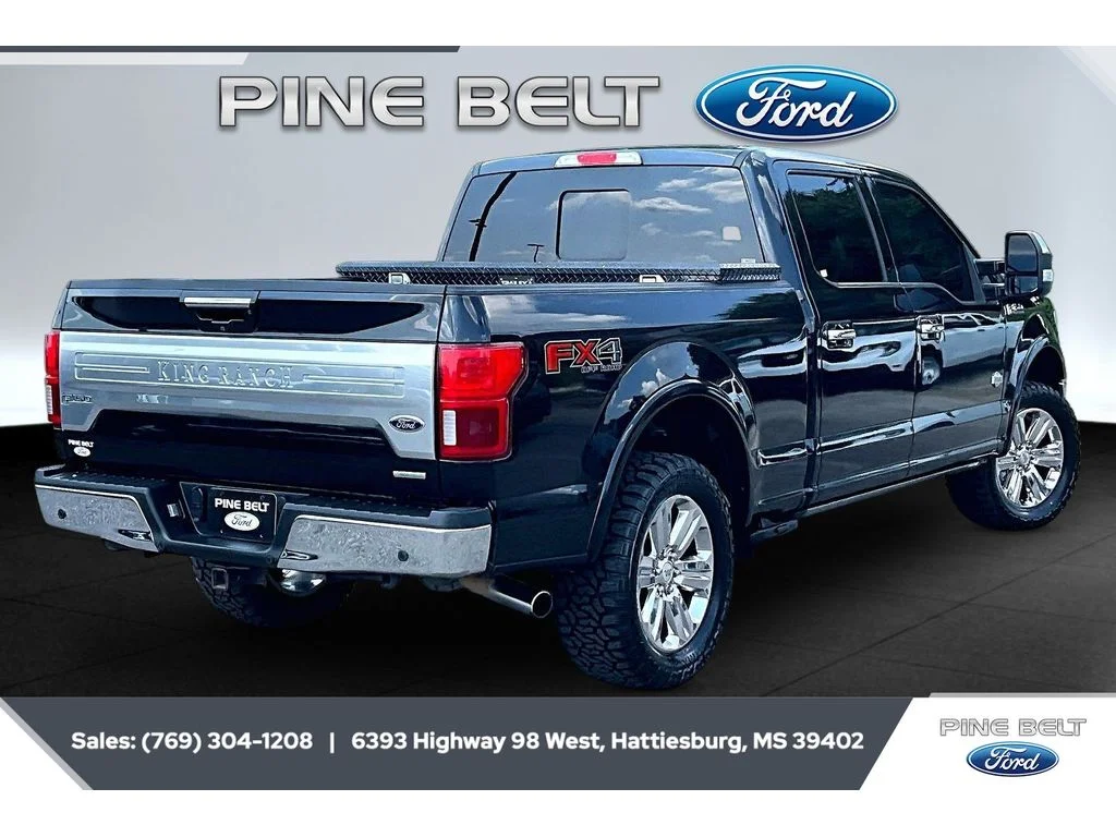Used 2019 Agate Black Metallic Ford King Ranch image 11