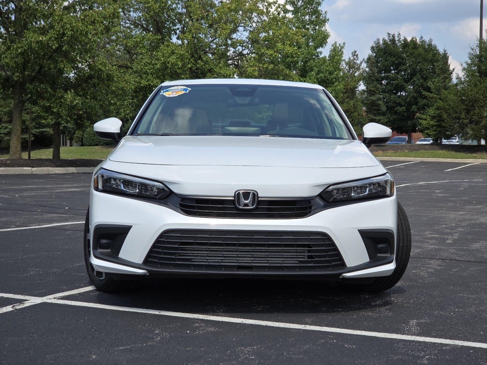 Certified Used 2024 Platinum White Pearl Honda EX image 16