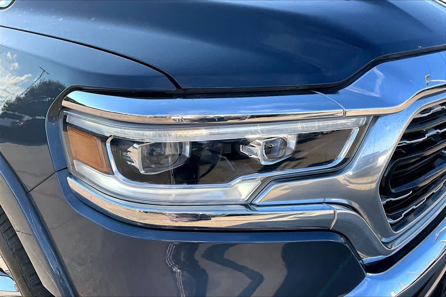 Used 2022 Blue Shade Pearlcoat Ram Limited image 28