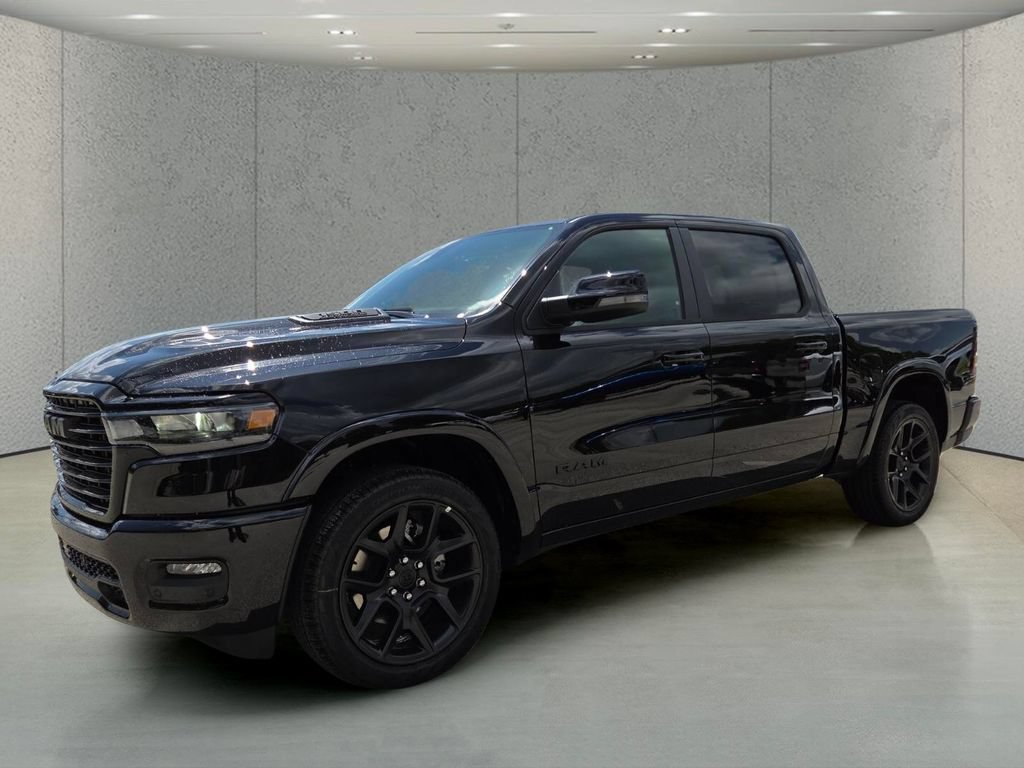 New 2026 Diamond Black Crystal Pearl-Coat Exterior Paint RAM Laramie image 10