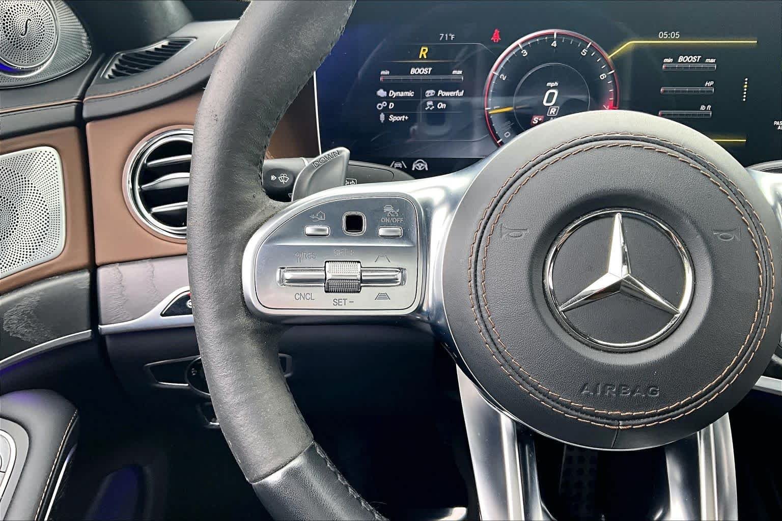 Used 2020 designo Diamond White Mercedes-Benz AMG® S 63 image 23