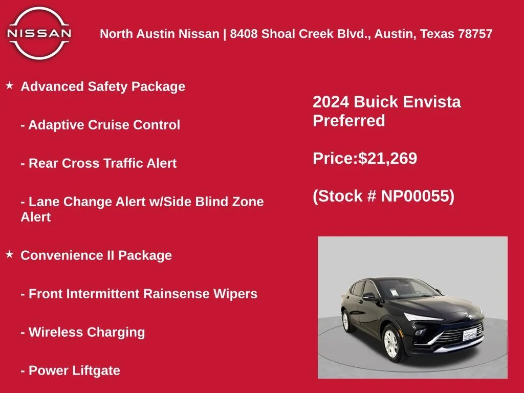 Used 2024 Black Buick Preferred image 11
