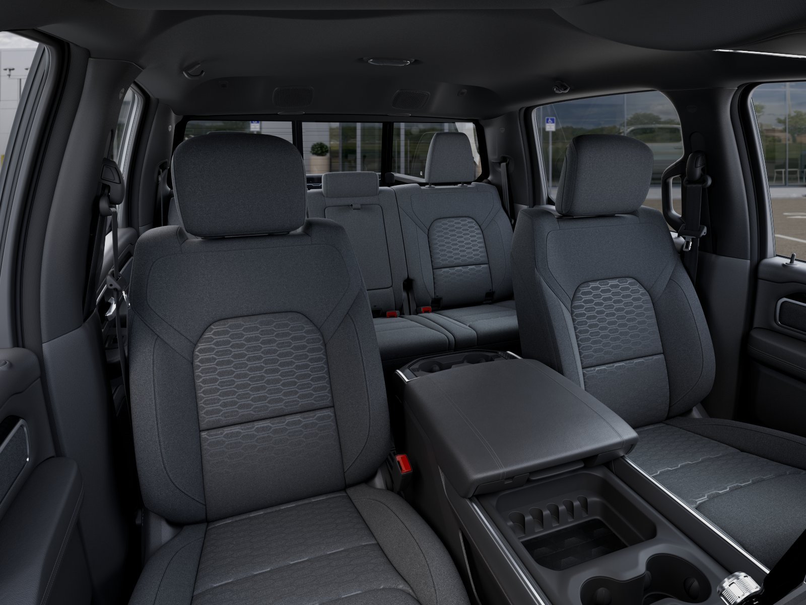 New 2026 Diamond Black Crystal Pearl-Coat Exterior Paint RAM Big Horn/Lone Star image 123