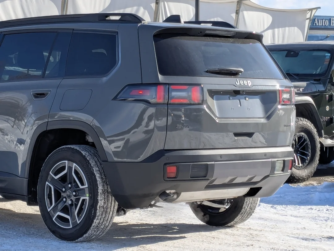 New 2026 Grey Jeep Laredo - - 4x4 - Adaptive Cruise - 12.3 Display - Heated Seats/Wheel - Compact Spare Tire & More! image 14