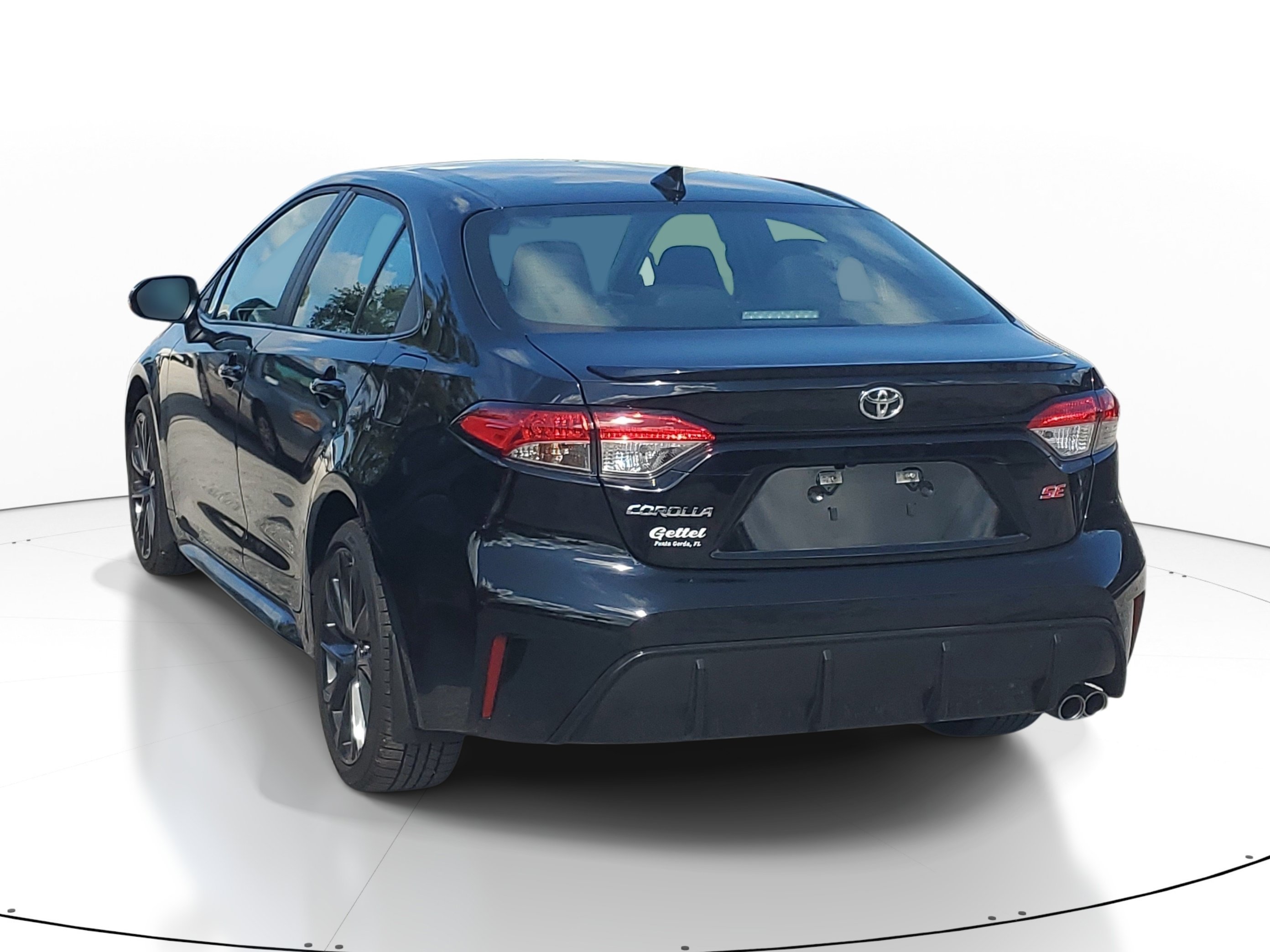 Used 2026 Midnight Black Metallic Toyota SE image 6