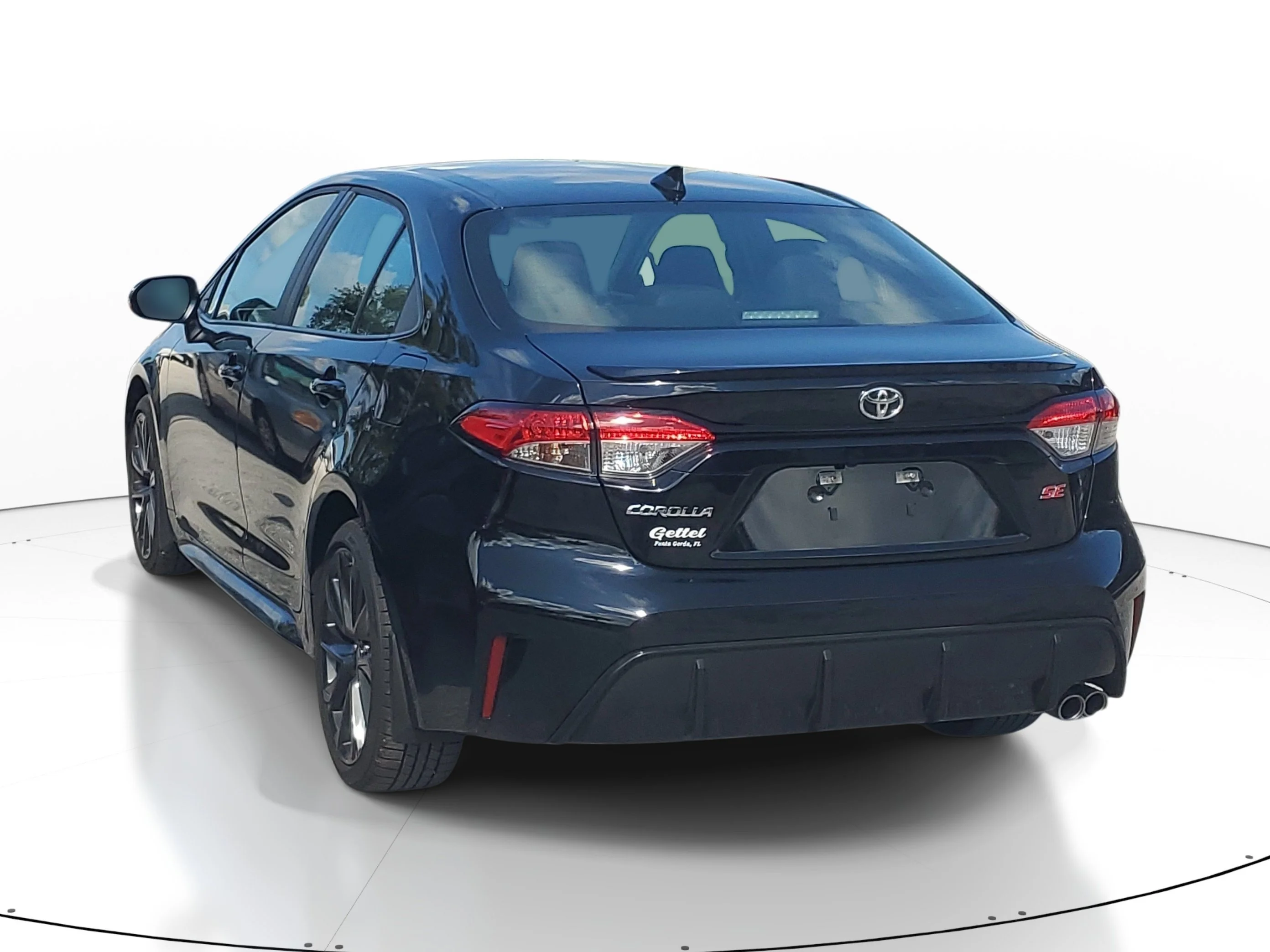 Used 2026 Midnight Black Metallic Toyota SE image 6