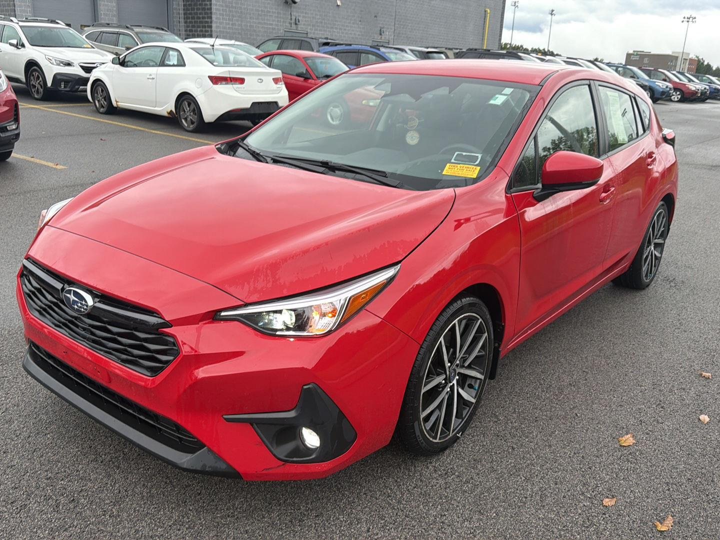 Used 2024 Pure Red Subaru Sport image 8