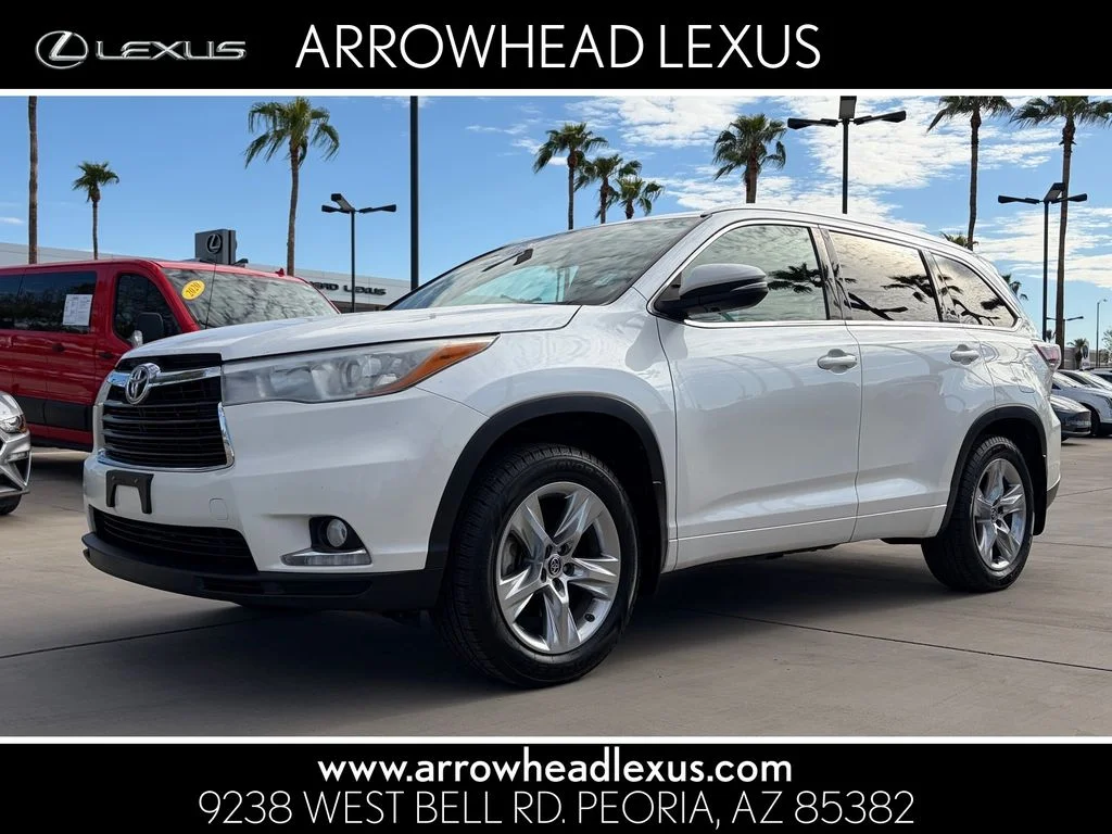 Used 2016 White Toyota Limited image 1