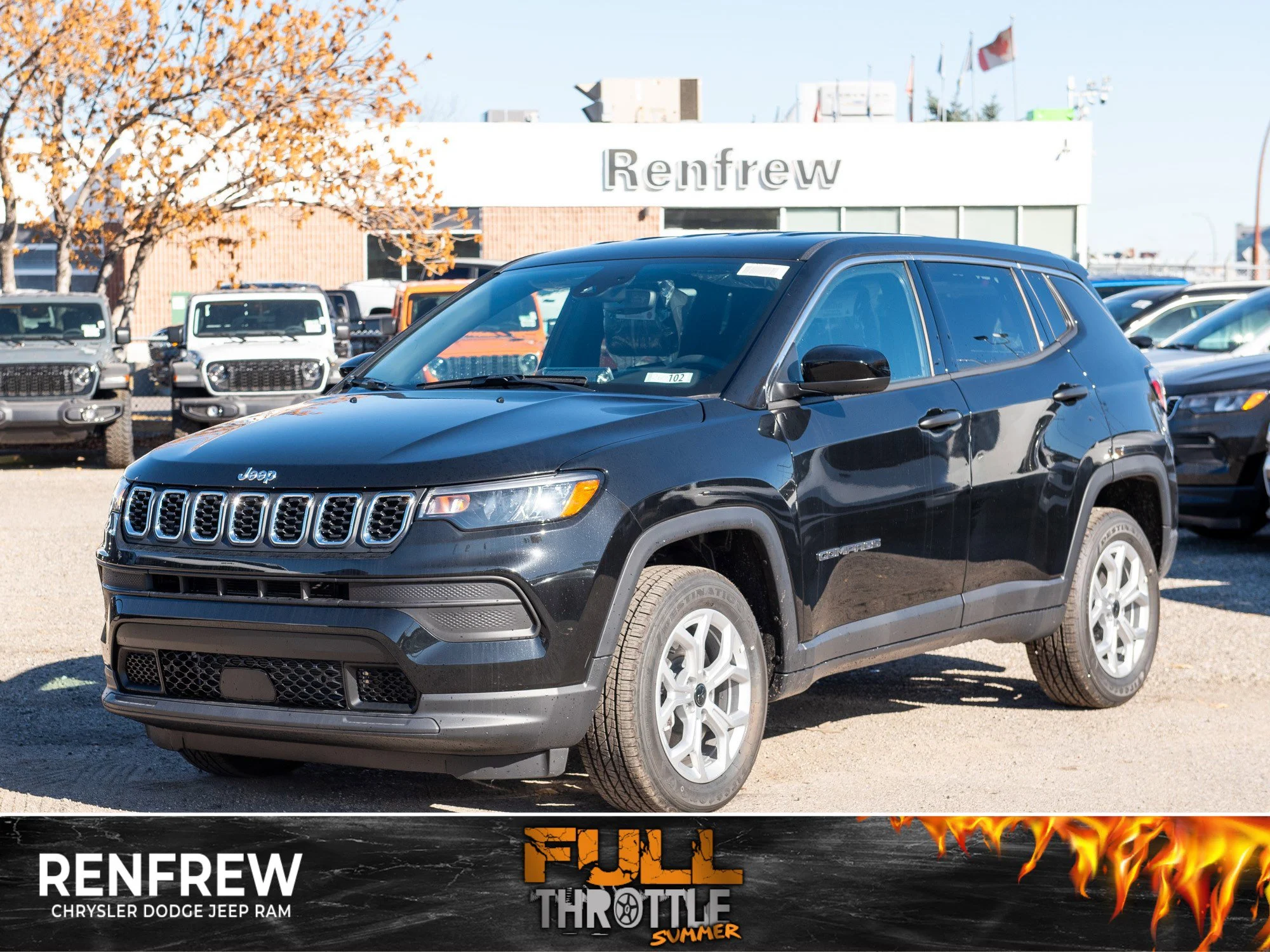 New 2026 Black Jeep Sport* image 1