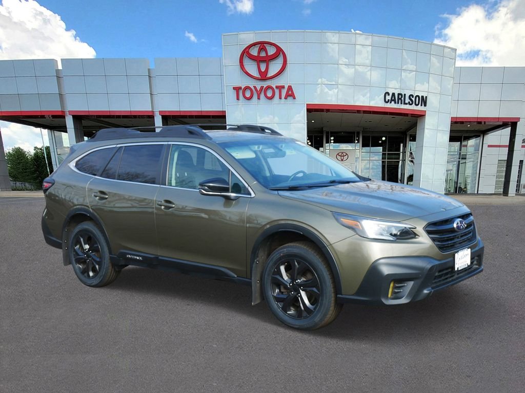 Used 2020 Subaru Outback Onyx Edition with VIN 4S4BTGHD6L3195357 for sale in Minneapolis, Minnesota