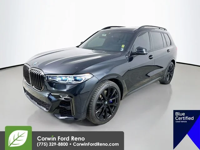 Certified Used 2020 Black Sapphire Metallic BMW M50i image 4