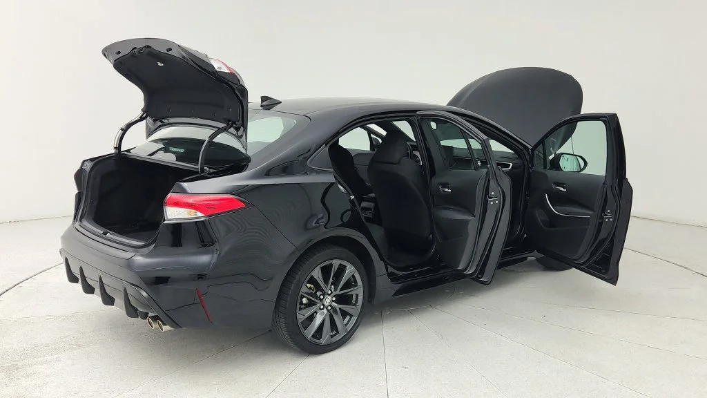 Used 2025 Black Toyota SE image 12