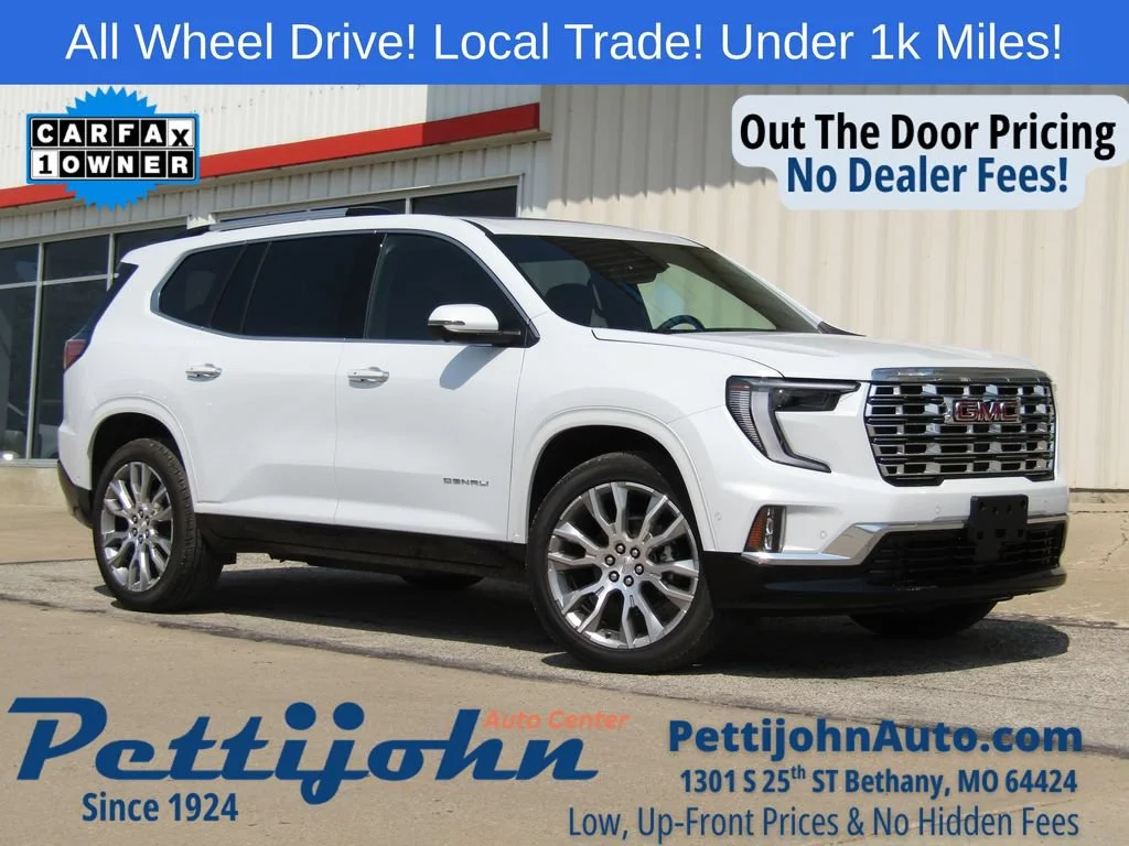 2026 GMC Acadia