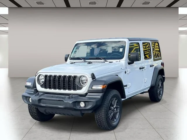 Used 2025 White Jeep Sport S image 8