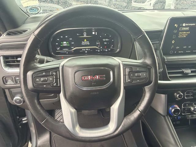 Used 2022 Satin Steel Metallic GMC SLT image 28
