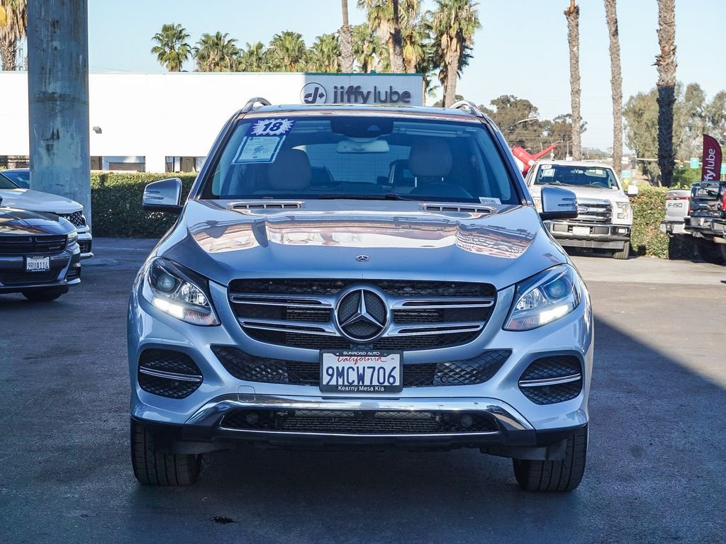 Used 2018 Silver Mercedes-Benz GLE 350 image 2