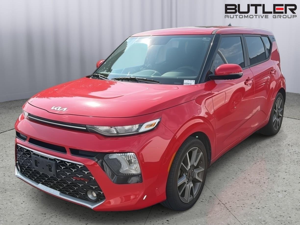 Used 2022 Inferno Red Kia GT-Line image 1