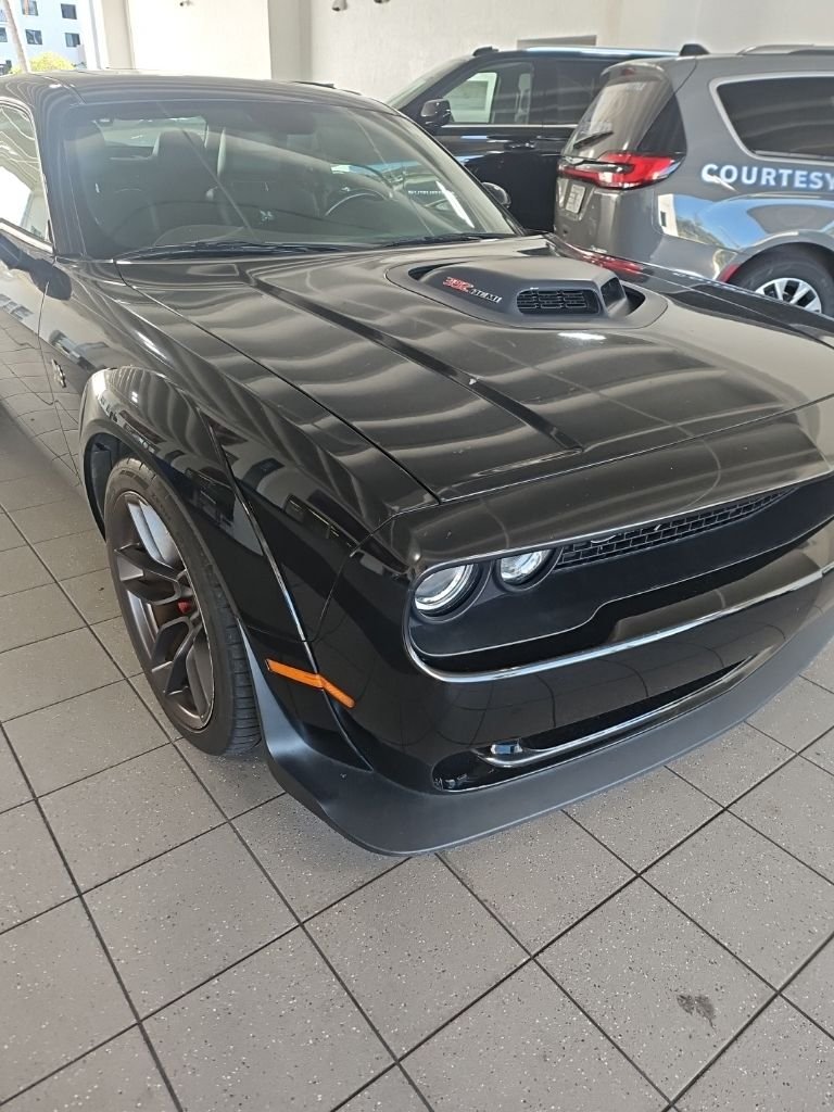 Used 2022 Black Dodge R/T Scat Pack Widebody image 2