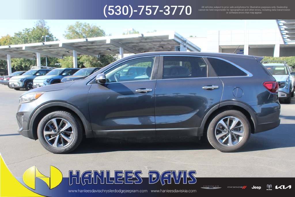 Used 2020 Kia Sorento LX with VIN 5XYPG4A5XLG612412 for sale in Davis, CA