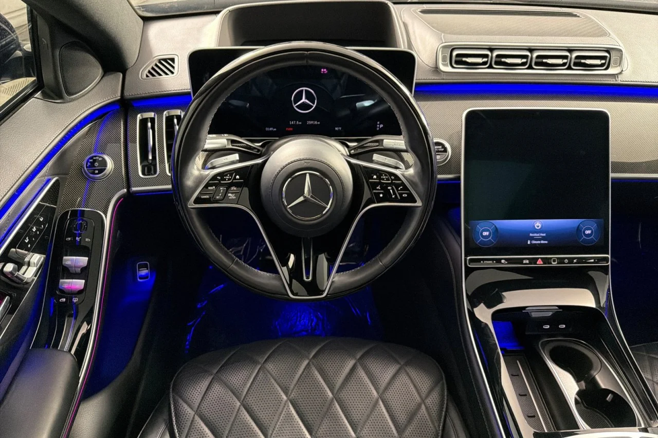 Used 2021 Black Mercedes-Benz S 580 image 13