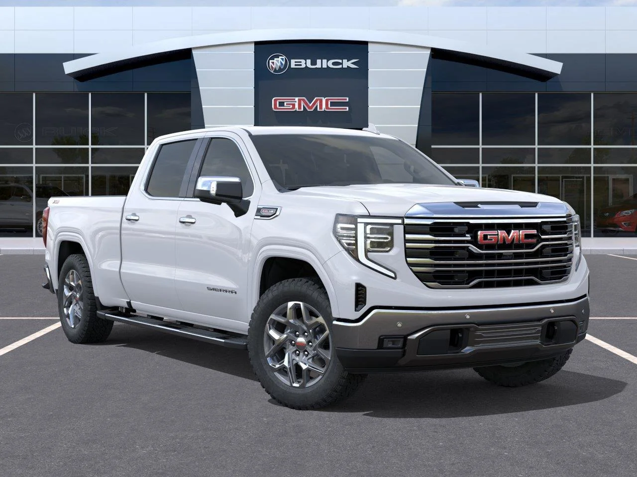 New 2026 Summit White GMC SLT image 7