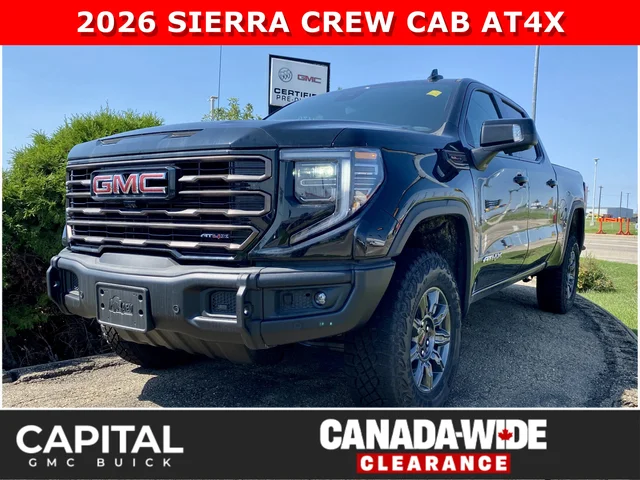 2026 GMC Sierra 1500 AT4X