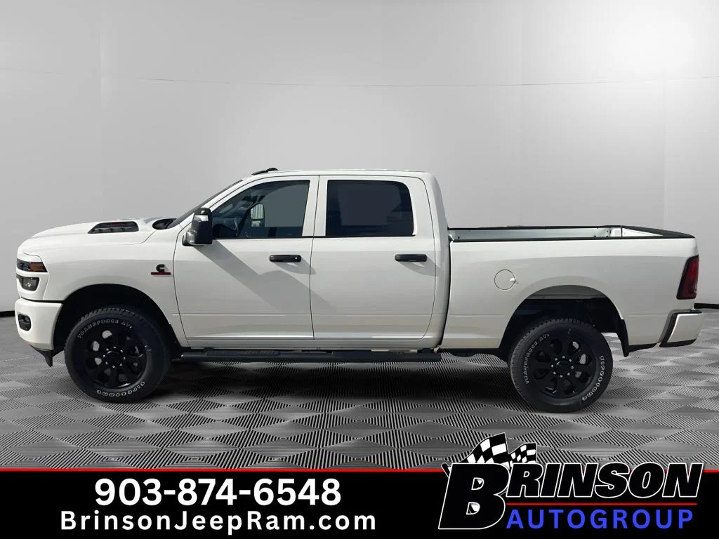 New 2026 Bright White Clear-Coat Exterior Paint RAM Black Express image 3