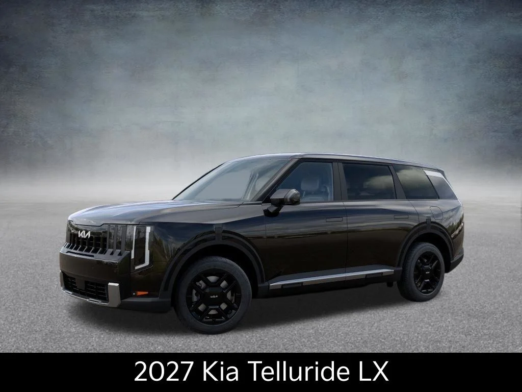New 2027 Ebony Black Kia LX image 3