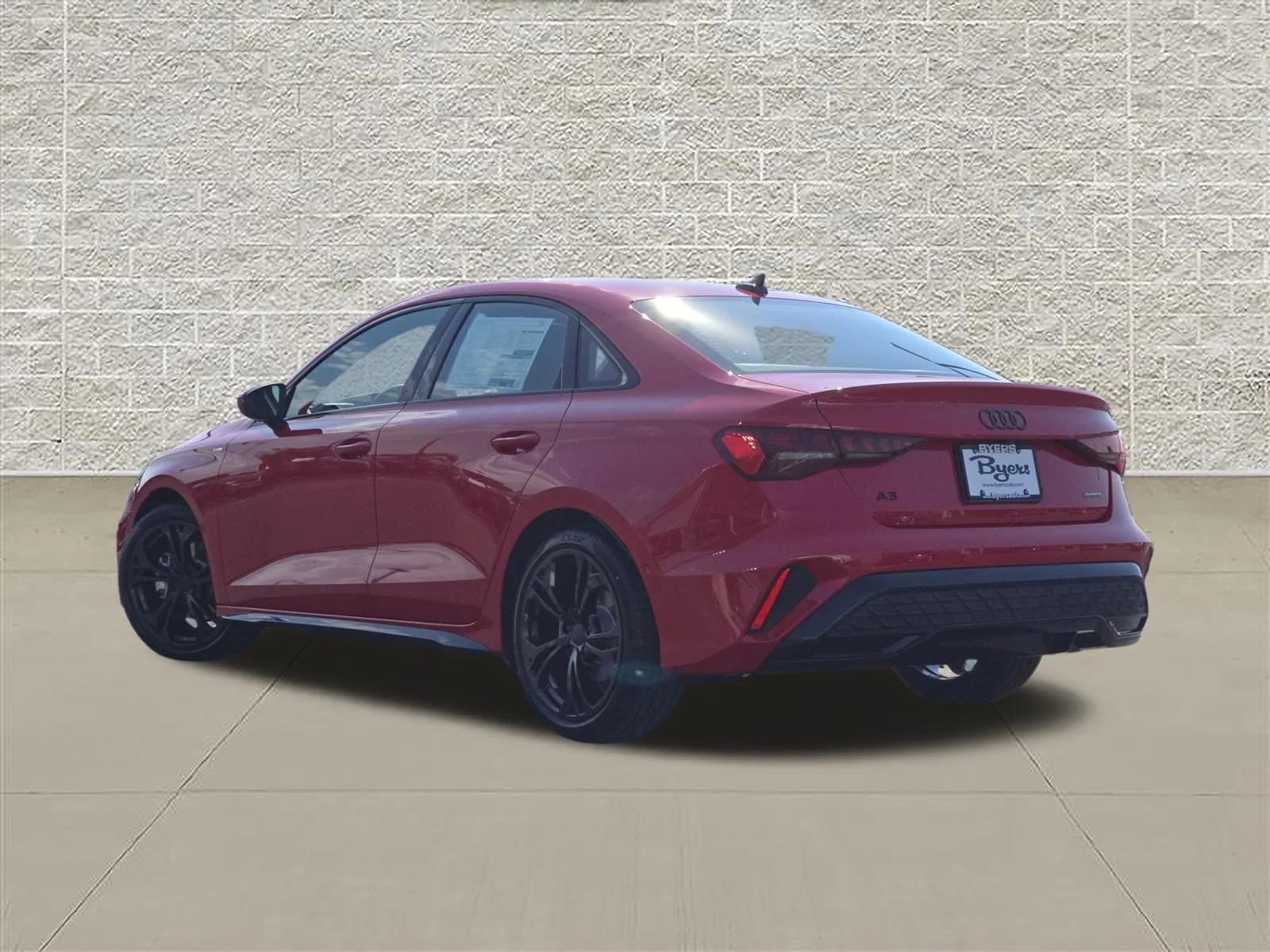 New 2026 Progressive Red Metallic Audi Premium Plus image 5