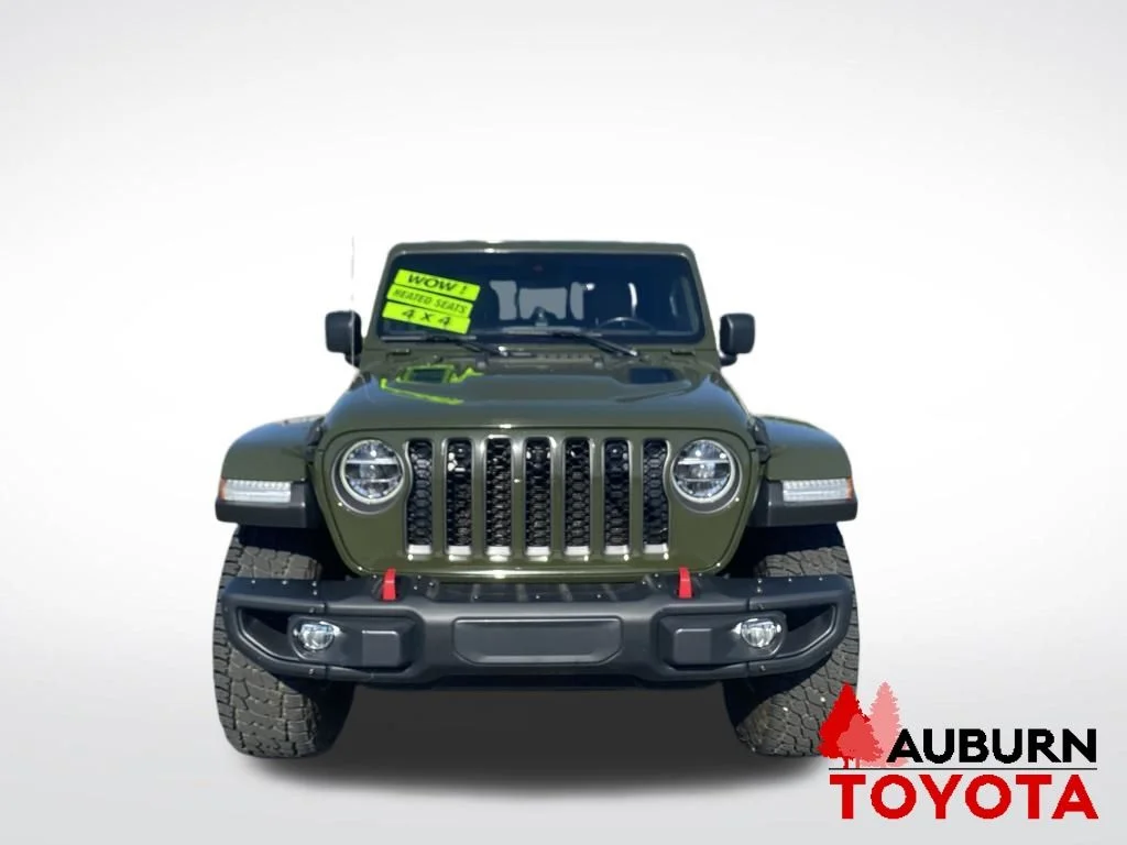 Used 2021 Green Jeep Rubicon image 2