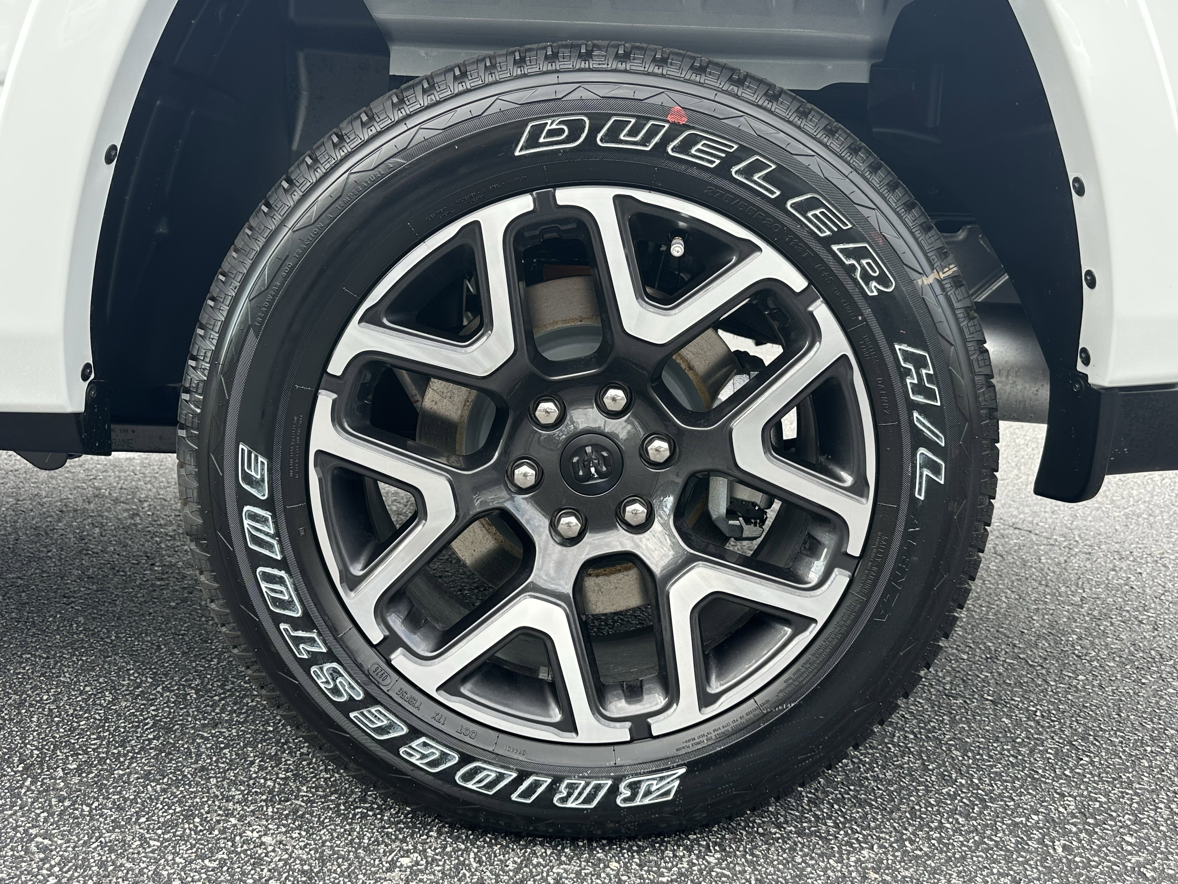 New 2026 Bright White Clear-Coat Exterior Paint RAM Laramie image 20