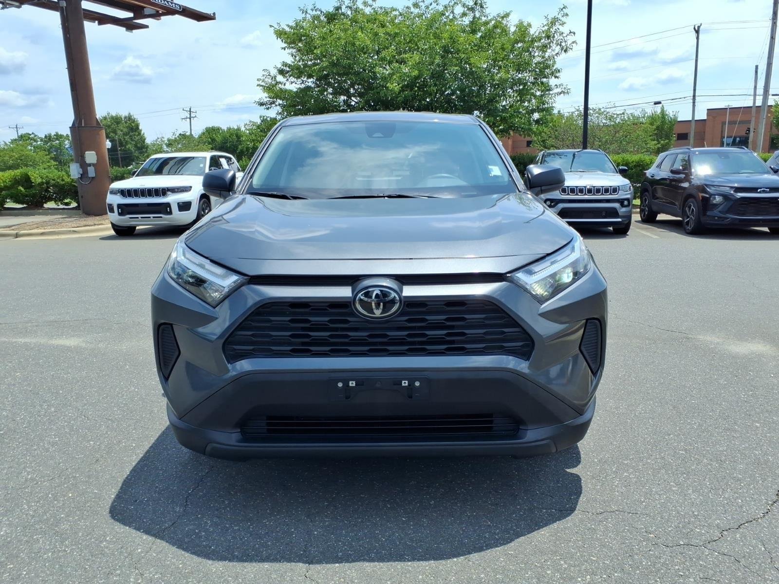 Used 2024 Magnetic Gray Metallic Toyota LE image 10