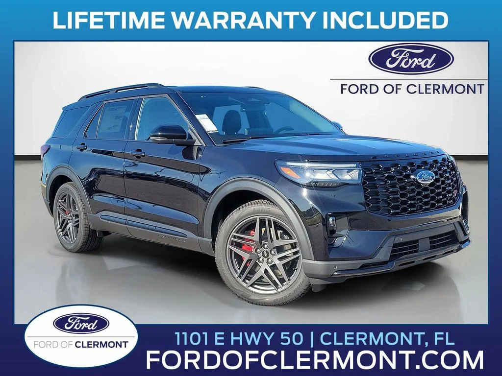 New 2026 Agate Black Metallic Ford ST image 1