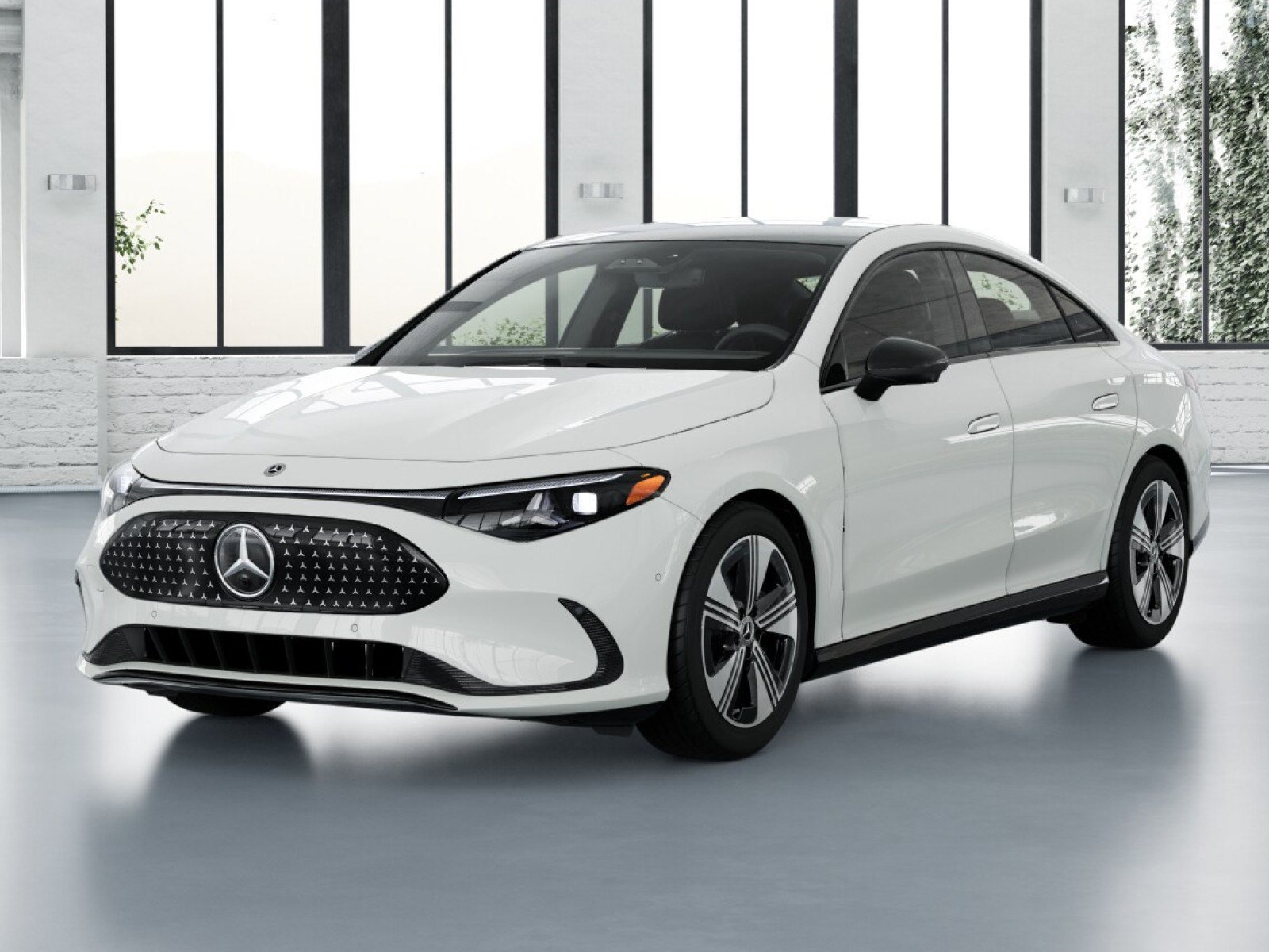 New 2027 Polar White Mercedes-Benz CLA 250+ 4D Coupe image 2