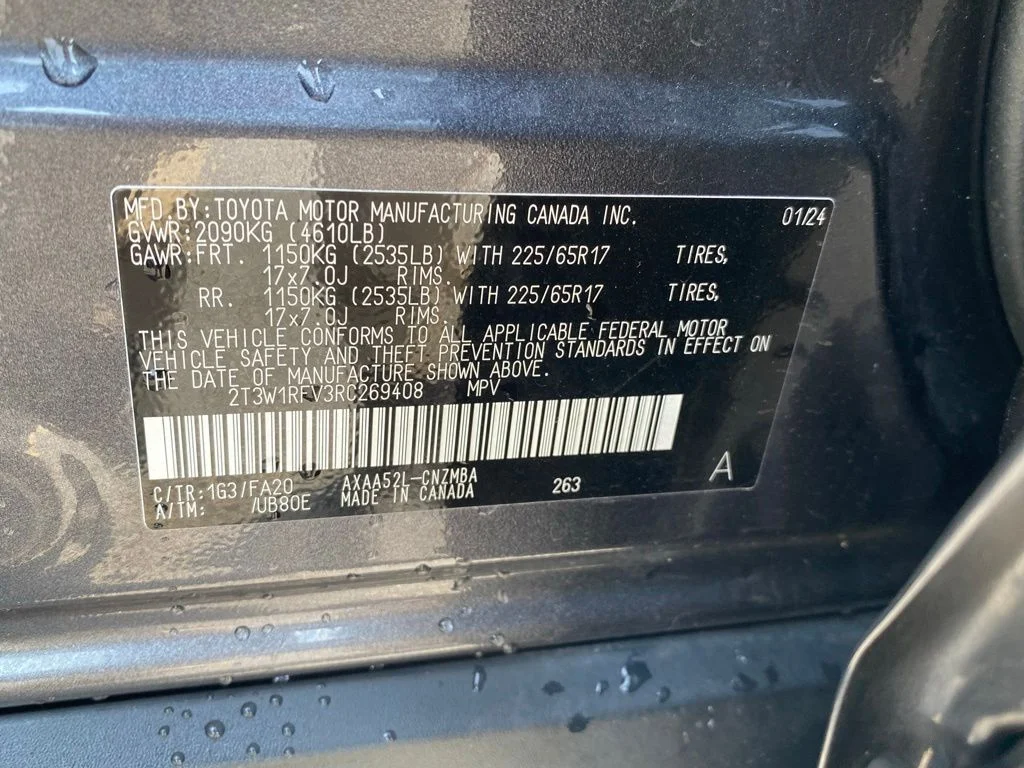 Used 2024 Gray Toyota XLE image 21