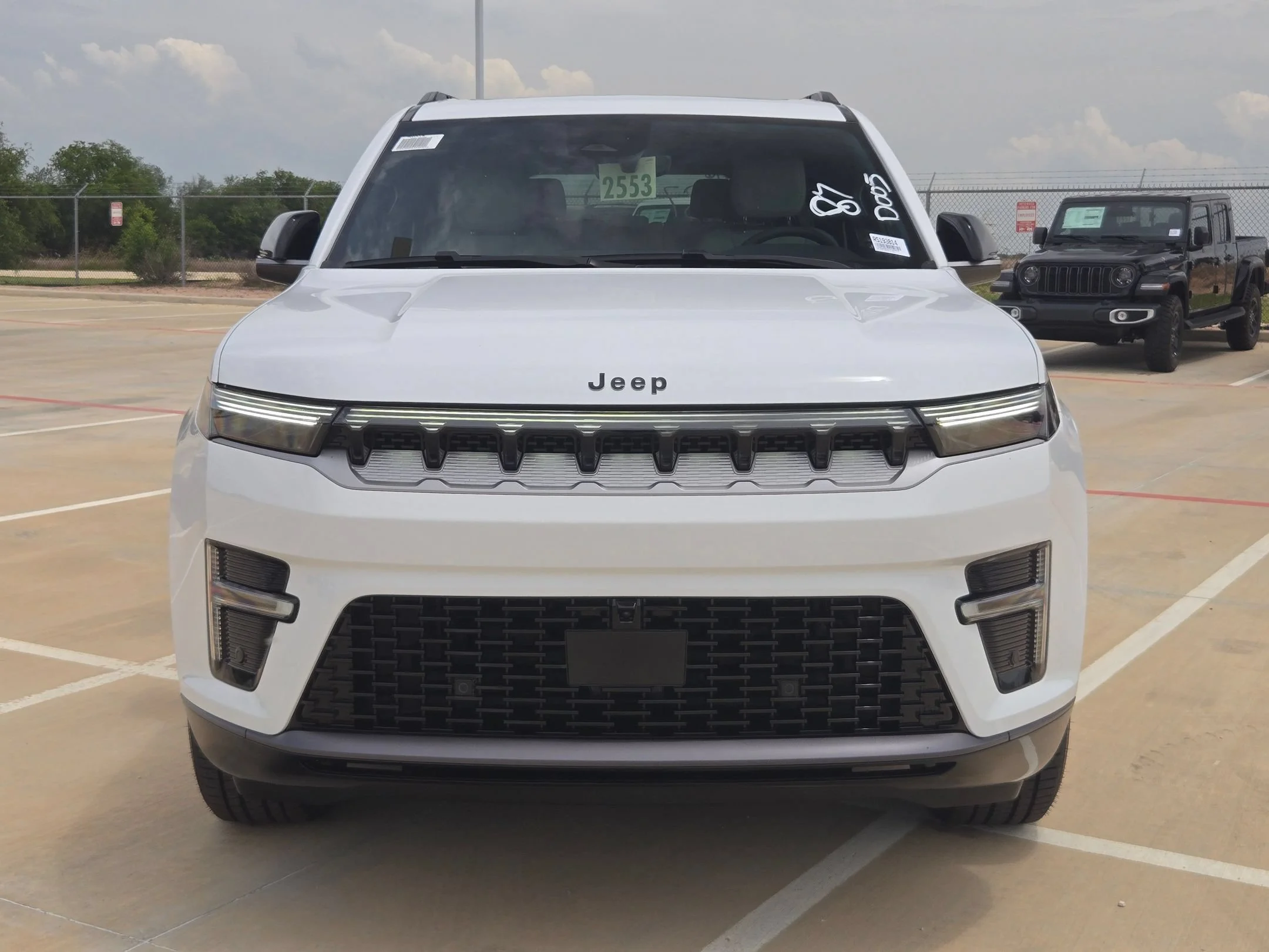 New 2026 Bright White Clearcoat Jeep  image 8