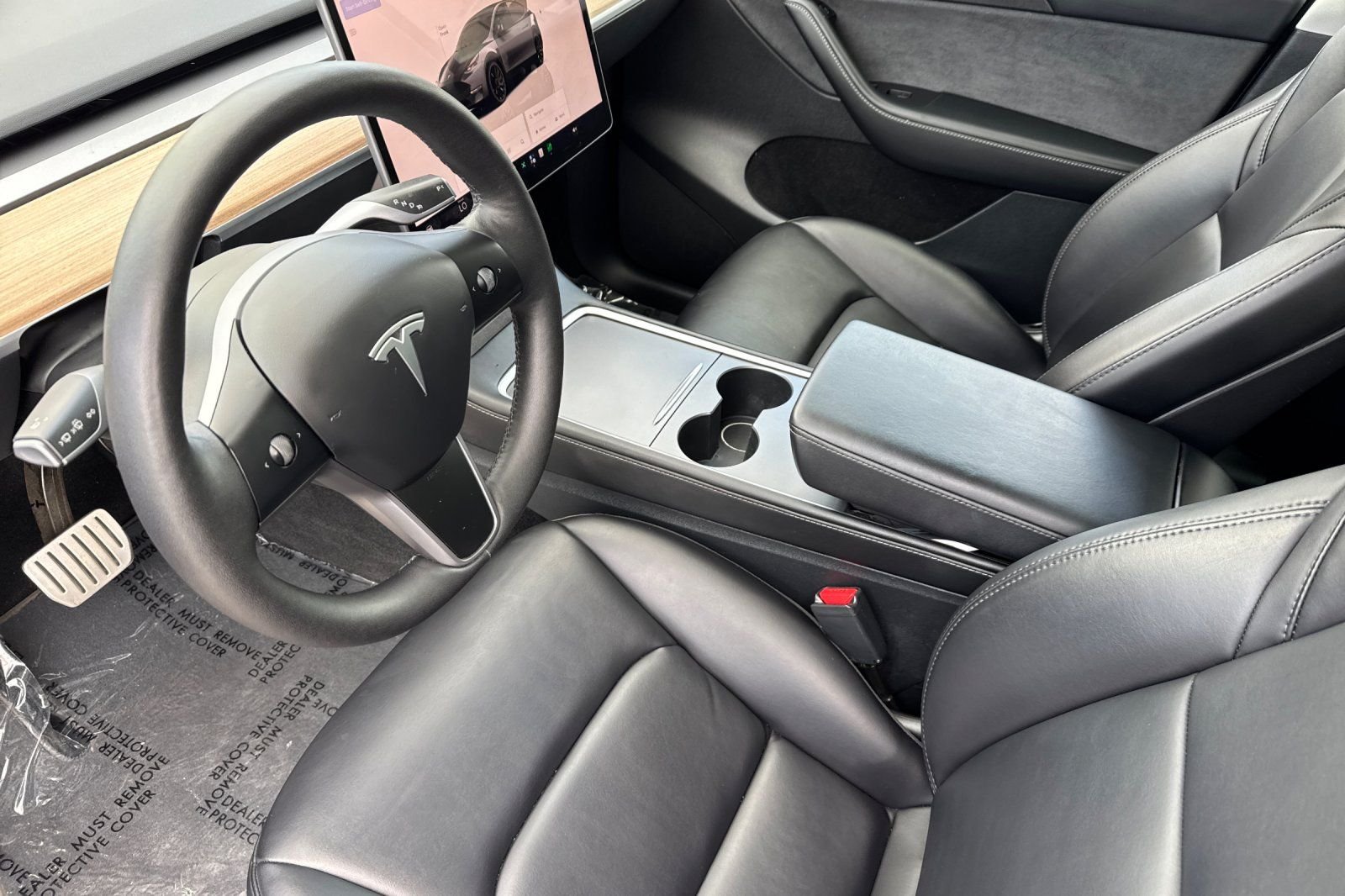 Used 2023 Midnight Silver Metallic Tesla Performance image 12