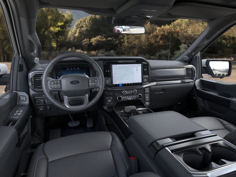 New 2025 Star White Metallic Tri-Coat Ford Lariat® image 36