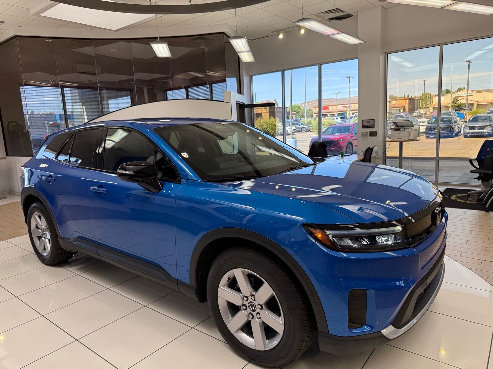 New 2026 Pacific Blue Metallic Honda EX image 3