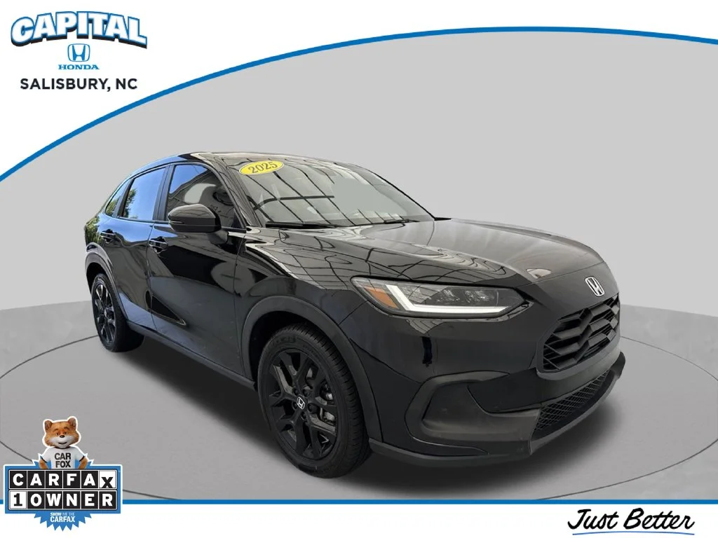 Black 2025 Honda HR-V Sport SUV Raleigh NC