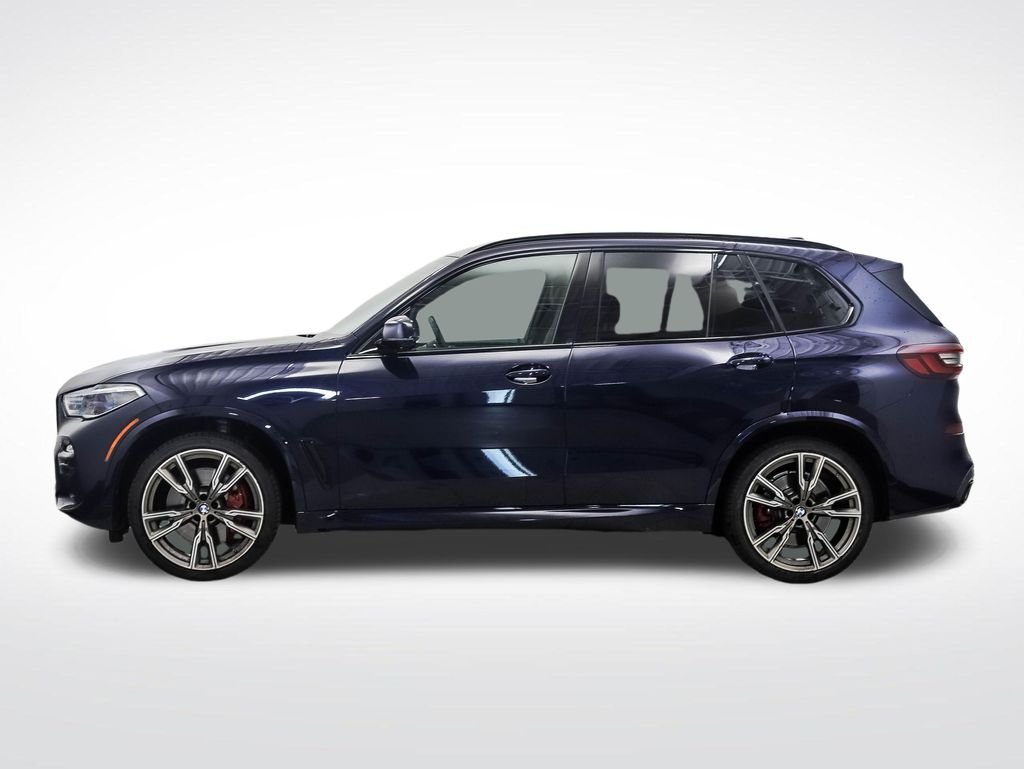 Used 2021 Blue BMW M50i image 2