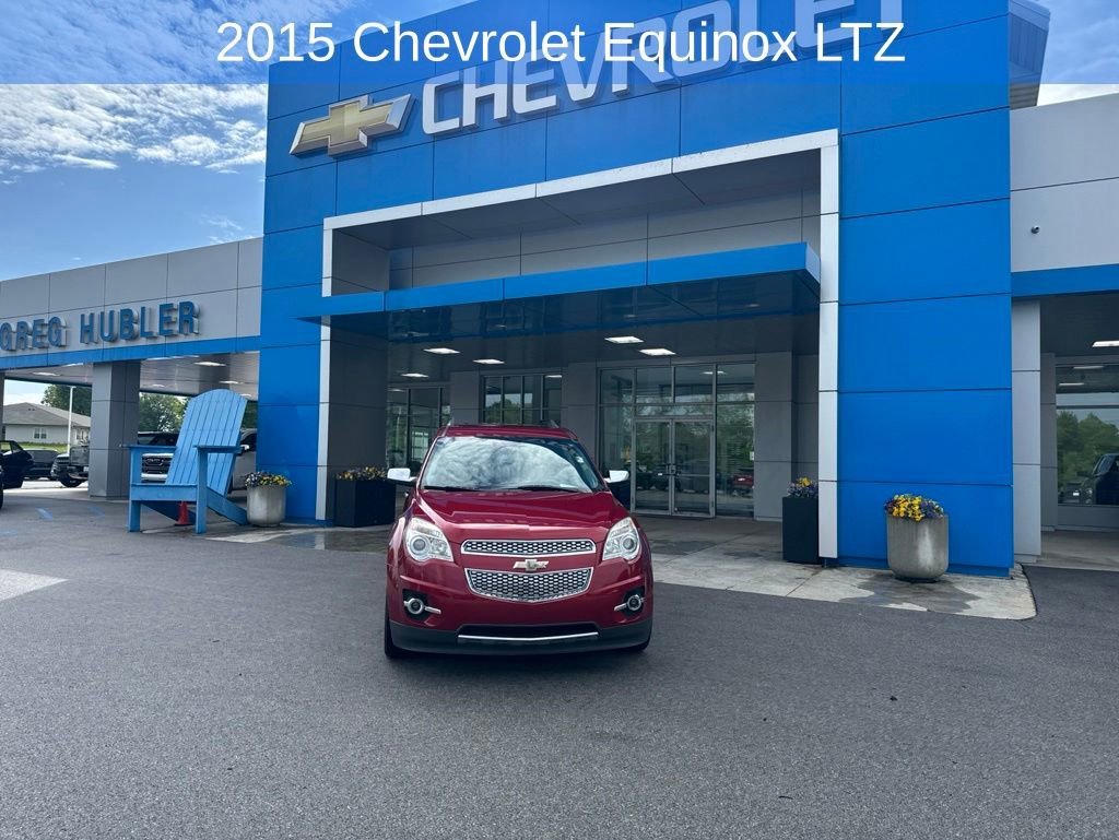 Used 2015 Chevrolet Equinox LTZ with VIN 1GNALDEK9FZ142694 for sale in Mooresville, IN