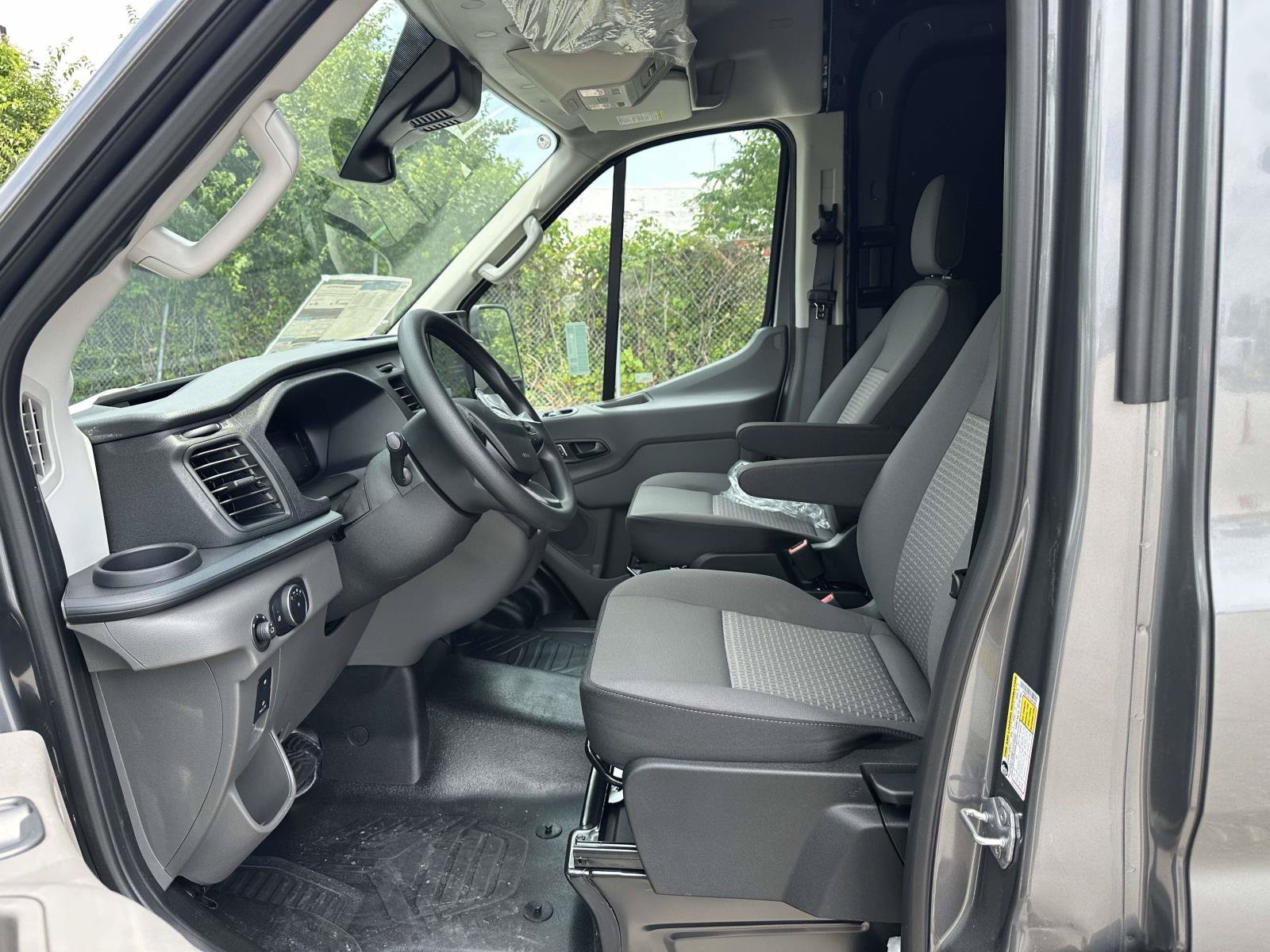 New 2026 Carbonized Gray Metallic Ford Cargo Van image 13