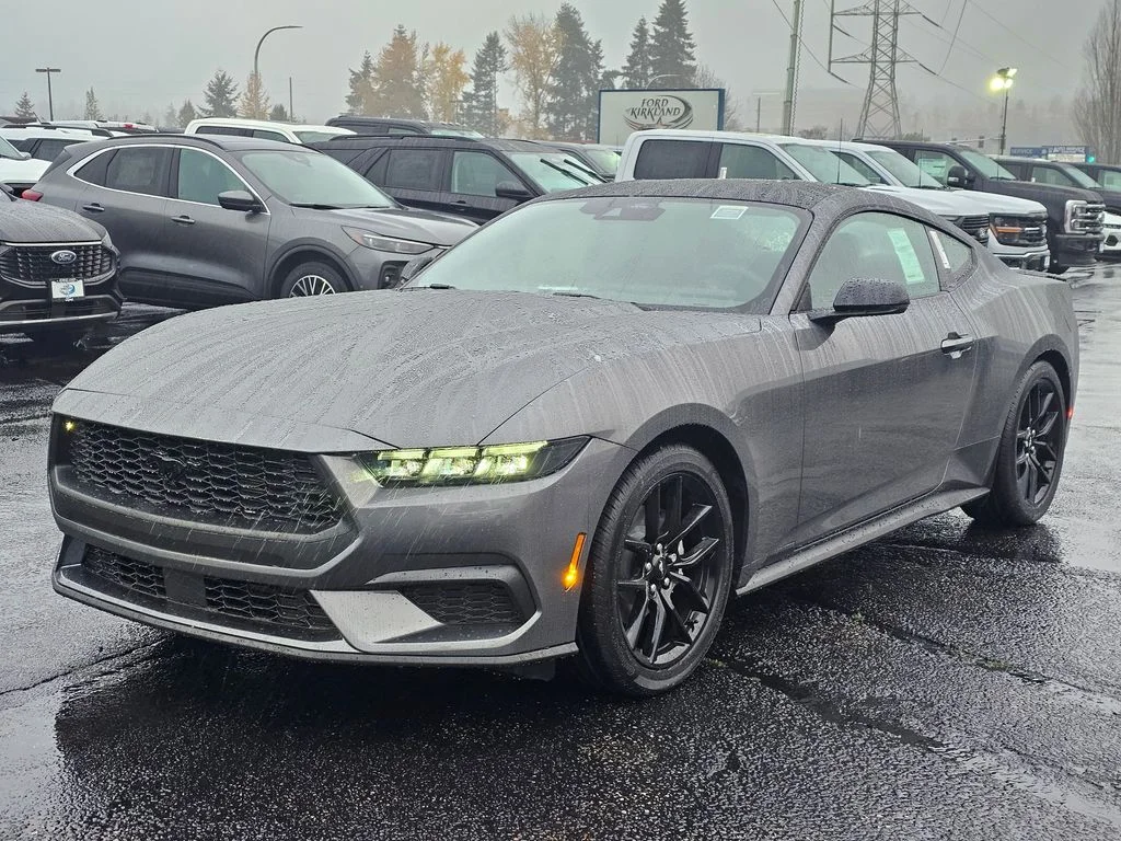 New 2026 Gray Ford EcoBoost Premium image 3