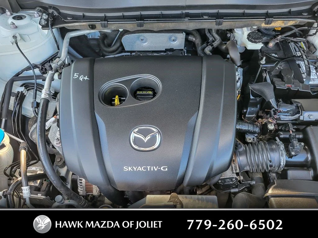 Used 2021 Snowflake White Pearl Mica Mazda Touring image 24