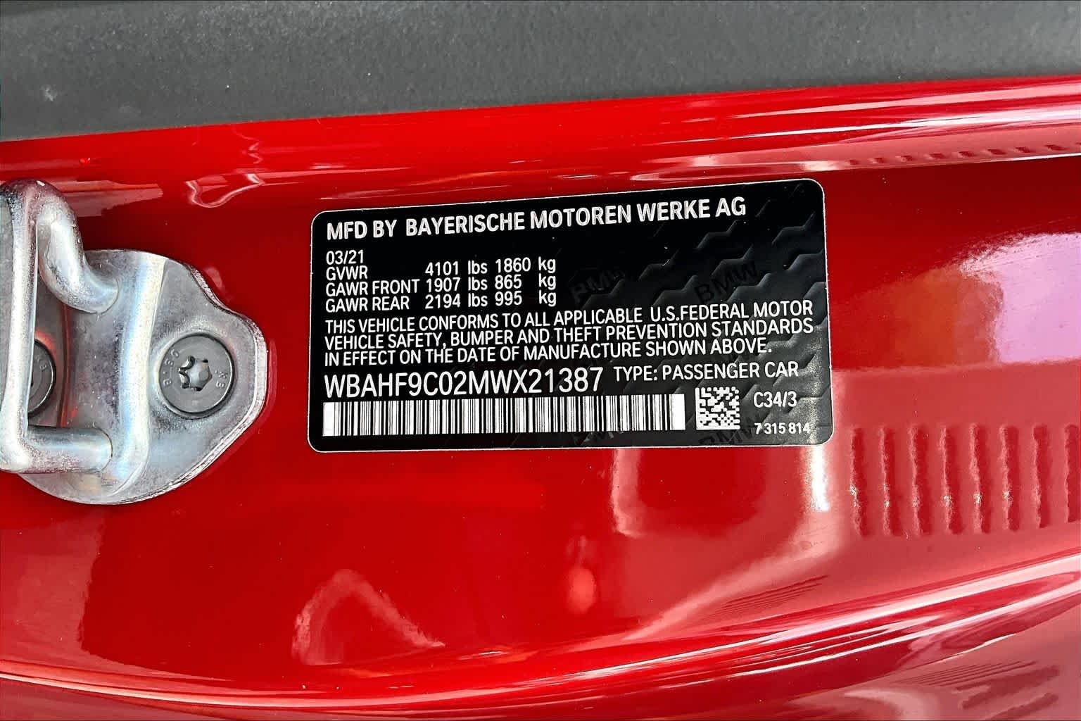 Used 2021 San Francisco Red Metallic BMW sDriveM40i image 34
