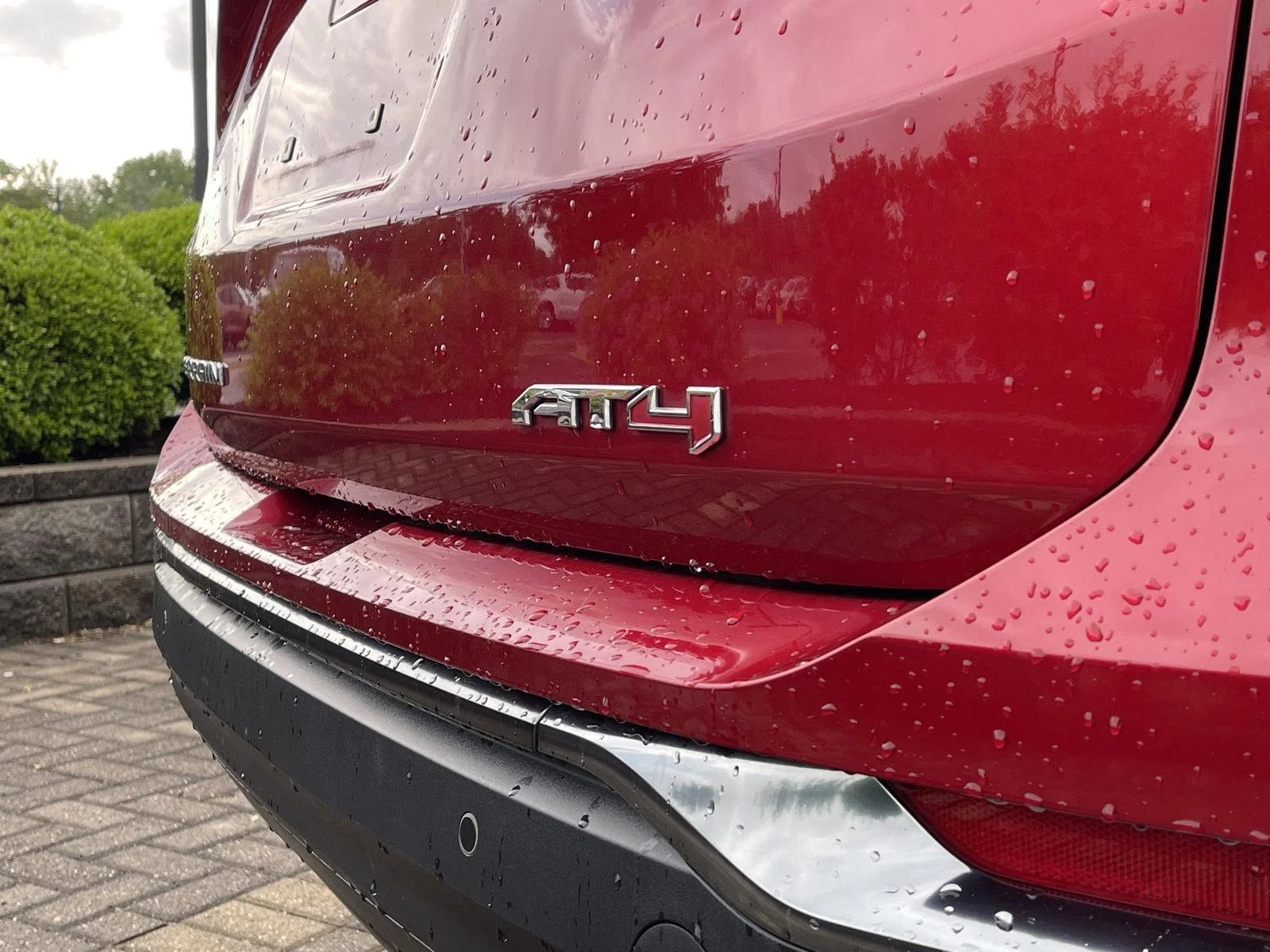Used 2024 Volcanic Red Tintcoat GMC AT4 image 11