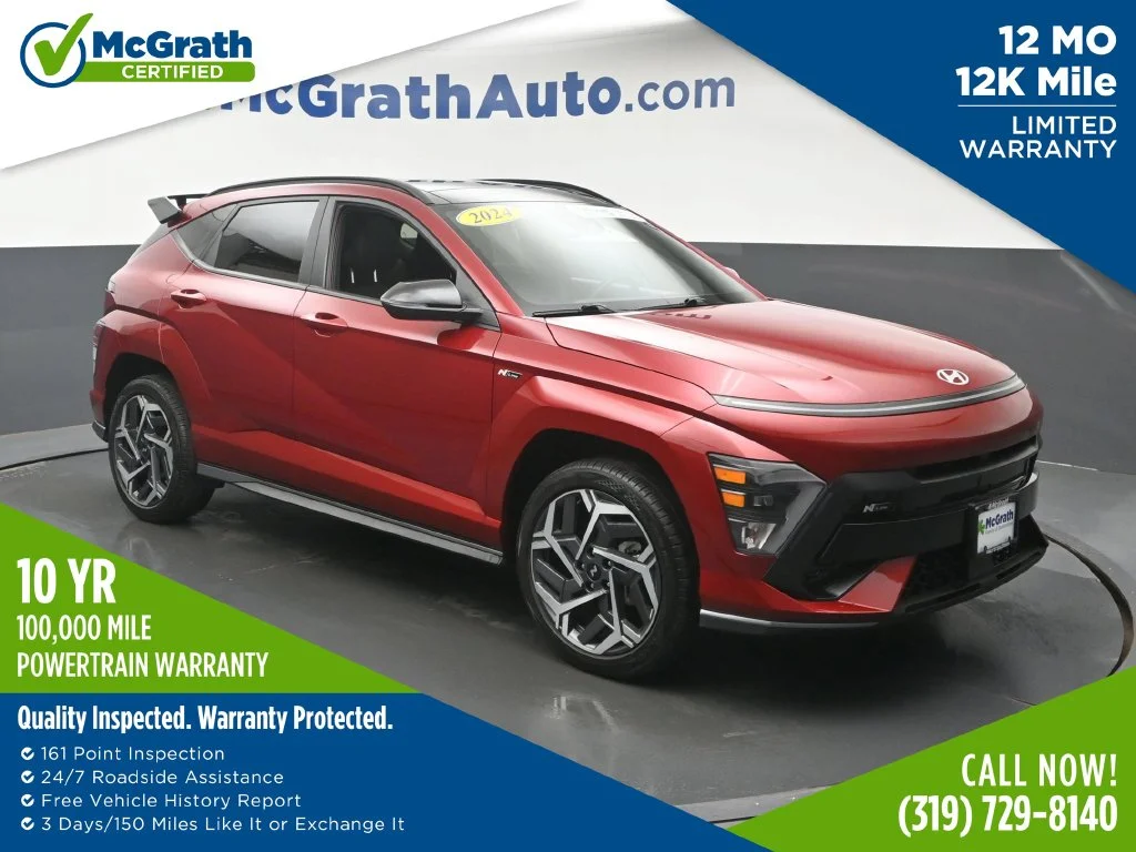 Certified Used 2024 Red Hyundai N Line image 1